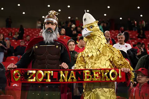 دقيقة بدقيقة.. منتخب ألبانيا يواجه إنجلترا في تصفيات كأس العالم